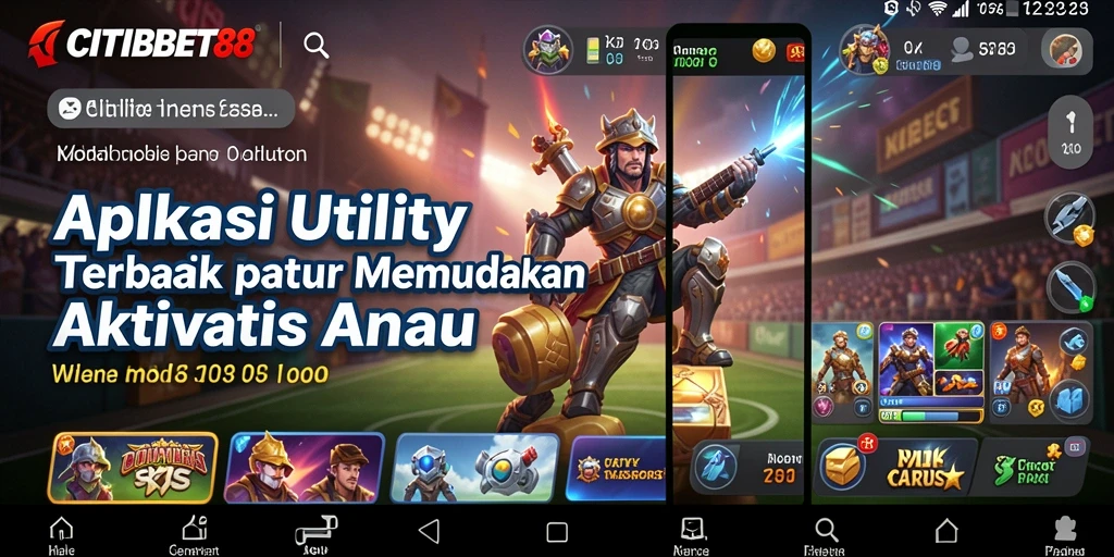 Tampilan antarmuka CITIBET88 yang menarik dan fungsional.