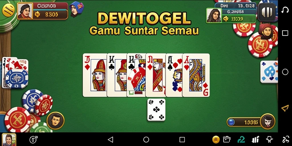 Tampilan menarik dari gameplay DEWITOGEL yang mendebarkan.