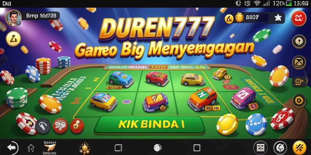 Tampilan gameplay seru dalam DUREN777 dengan aksi Bingo yang menarik.