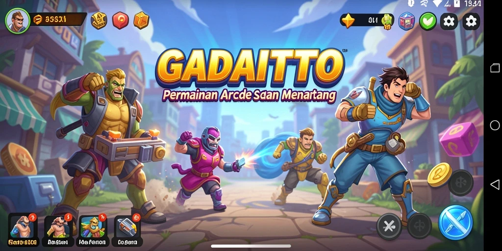 Gameplay seru dan menantang di GADAITOTO.