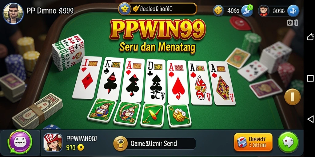Tampilan gameplay menarik dalam aplikasi PPWIN99 yang menyenangkan.