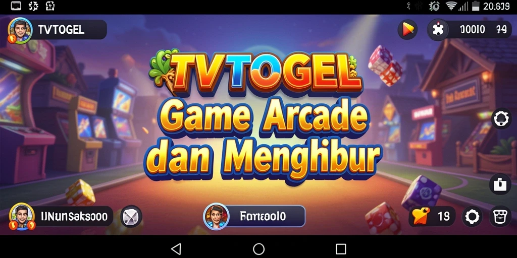 Screenshot utama TVTOGEL menampilkan gameplay menarik yang seru.
